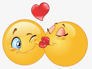 Kiss Emoji, HD Png Download, Transparent PNG