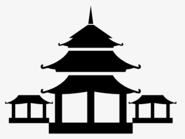 Pagoda Clipart Wihara - Buddhist Temple Icon, HD Png Download, Transparent PNG