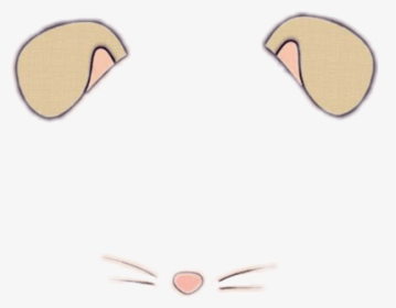 #puppy #dog #ears #filter #cute #scanimalears - Snapchat Mouse Filter, HD Png Download, Transparent PNG
