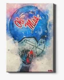 Ole Miss Rebels - Ole Miss Canvas Painting, HD Png Download, Transparent PNG