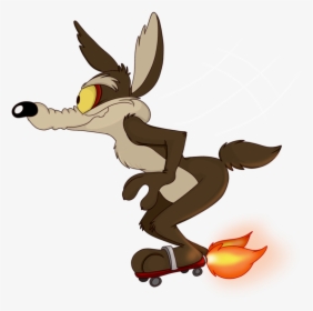 Coyote Clipart Roadrunner Coyote - Wild E Coyote Png, Transparent Png, Transparent PNG