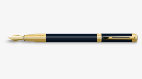Santa Pen Clipart, Vector Clip Art Online, Royalty - Golden Pen Transparent Background, HD Png Download, Transparent PNG