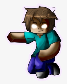 Brasil Sticker By Luan - Herobrine Fan Art Png, Transparent Png, Transparent PNG