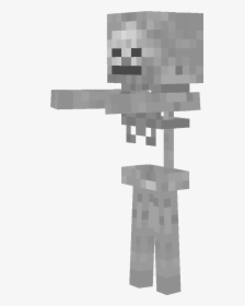Minecraft Human Skeleton Bone Herobrine - Minecraft Skeletons As Humans, HD Png Download, Transparent PNG