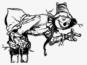 Wizard Of Oz Scarecrow Drawing, HD Png Download, Transparent PNG