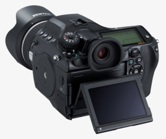 Pentax 645z Camera Rear View Transparent Image - Camera Dslr Back Png, Png Download, Transparent PNG