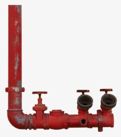Fire Pipe Transparent Images - Valve In Plumbing, HD Png Download, Transparent PNG