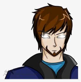 Last Herobrine Drawing - Herobrine Drawing, HD Png Download, Transparent PNG