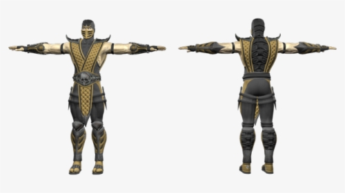 Scorpion Mortal Kombat Vs Dc Universe Enmodelos, HD Png Download, Transparent PNG