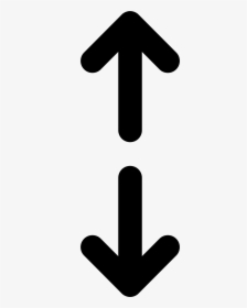 Up And Down Arrow Vector, HD Png Download, Transparent PNG