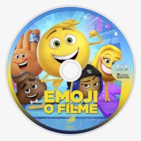 The Emoji Movie Bluray Disc Image - Emoji Movie Poster, HD Png Download, Transparent PNG