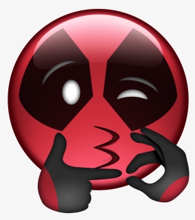 Deadpool Emoji Png, Transparent Png, Transparent PNG