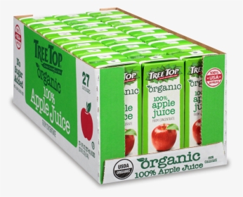 Organic Apple Juice 8oz 27 Pack - Tree Top Apple Juice Box, HD Png Download, Transparent PNG