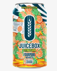 Juicebox Citrus Ipa By Fourpure - Fourpure Juicebox, HD Png Download, Transparent PNG