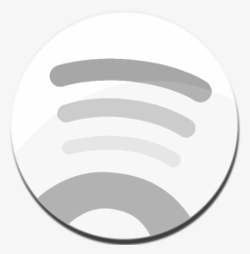 Spotify Icon Black And White - Spotify Icons White, HD Png Download, Transparent PNG