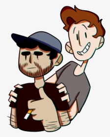Ayeee I Finally Got To Draw Ryan And Matt - Matt And Ryan Supermega Art, HD Png Download, Transparent PNG