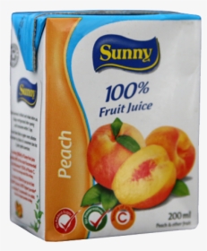 Peach Sunny 200ml - Juicebox, HD Png Download, Transparent PNG