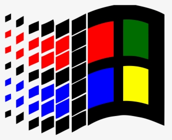 Windows 95 Logo Png, Transparent Png, Transparent PNG