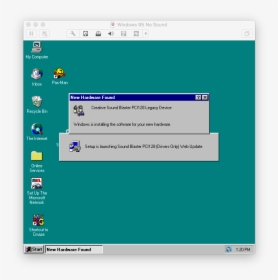 Windows 95 - Windows 98 Vmware Workstation, HD Png Download, Transparent PNG