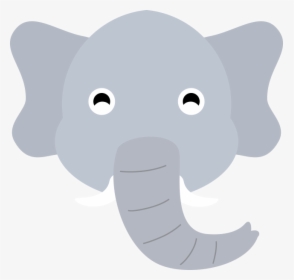 Transparent Shocking Emoji Png - Elephant Emoji On Whatsapp, Png Download, Transparent PNG