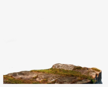 Clipart Rock Landscape - Grass Cliff Png, Transparent Png, Transparent PNG