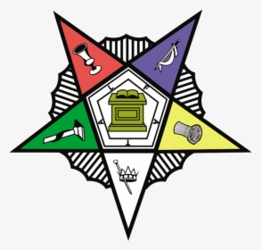 Eastern Star Logo - Eastern Star Emblem Clipart, HD Png Download, Transparent PNG