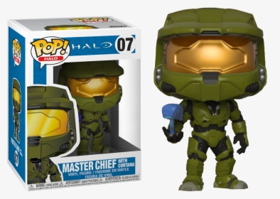Funko Pop Master Chief With Cortana, HD Png Download, Transparent PNG