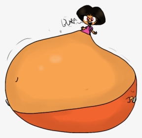 Bloated Dora By Organicgranite - Dora Inflation, HD Png Download, Transparent PNG