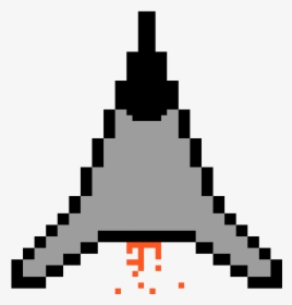 Pixel Spaceship Png - Bts Jimin Pixel Art, Transparent Png, Transparent PNG