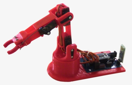 Build A 3d Printed Arduino Robot Arm - 3d Printed Arduino Robot Arm, HD Png Download, Transparent PNG
