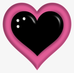 B *✿*playboy Bunny I Love Heart, Happy Heart, My Heart - Coracao Roxo E Preto, HD Png Download, Transparent PNG