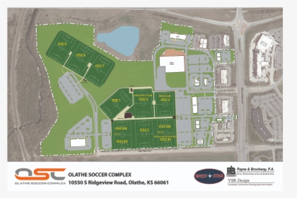 Olathe Soccer Complex Field Map, HD Png Download, Transparent PNG