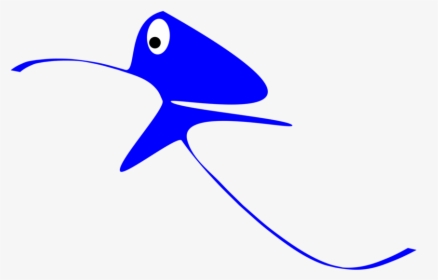Blue,line Art,electric Blue - Coraciiformes, HD Png Download, Transparent PNG