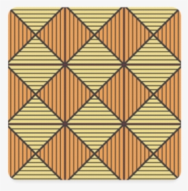 Geometric Triangle Pattern Square Coaster - Triangle, HD Png Download, Transparent PNG