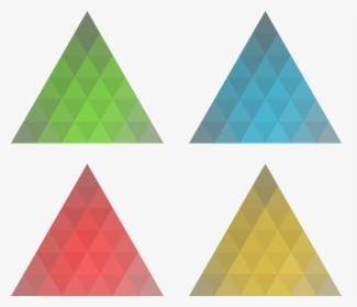 Threesome, Green, Blue, Red, Yellow, Colors, Shapes - Coloured Shapes Png, Transparent Png, Transparent PNG