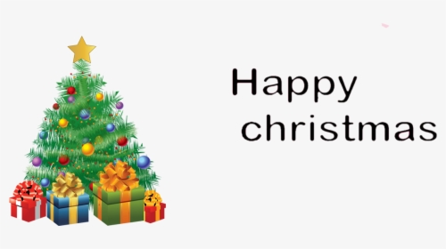 Happy Christmas Pictures - Animated Christmas Tree With Gifts, HD Png Download, Transparent PNG