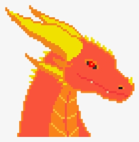 Fire Dragon Pixel Art, HD Png Download, Transparent PNG