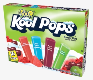 Kool Pops 16ct/1oz Sour - Snack, HD Png Download, Transparent PNG
