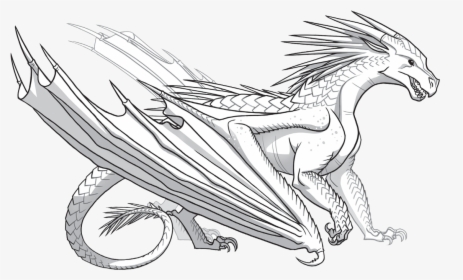 Pictures Of Fire Dragons - Wings Of Fire Dragons Icewings, HD Png Download, Transparent PNG
