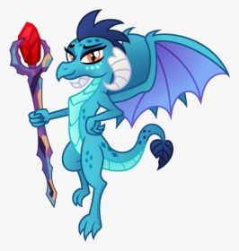 Aleximusprime, Bloodstone Scepter, Dragon, Dragon Lord - Dragon, HD Png Download, Transparent PNG