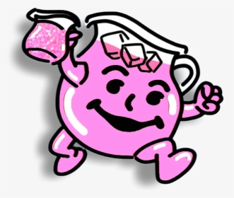 #koolaid #kool #drink #juice #colddrink #pink #thirsty - Kool Aid Man Sticker, HD Png Download, Transparent PNG