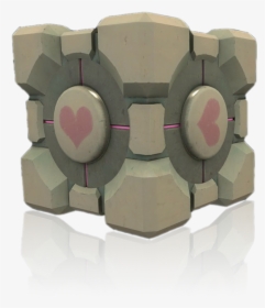 Portal 2 Glados As Potato - Weighted Companion Cube Meme, HD Png Download, Transparent PNG