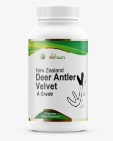 Deer Antler Velvet Grade A 60 X 250mg - Velvet Antler, HD Png Download, Transparent PNG
