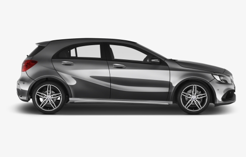 Mercedes Benz A Class Company Car Side View - Side View Car Transparent Background, HD Png Download, Transparent PNG