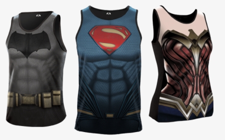 Batman V Superman Heroes Run Singlets - Undershirt, HD Png Download, Transparent PNG