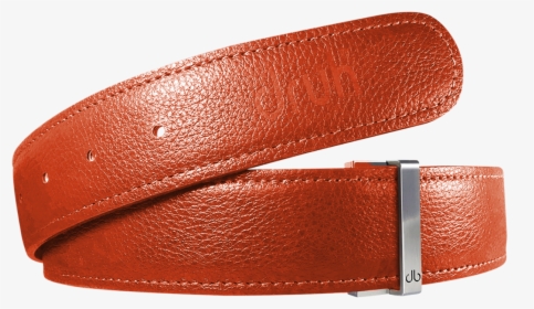 Orange Full Grain Texture Leather Belt - Belt, HD Png Download, Transparent PNG