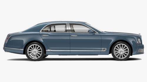 Car Side View Png - 2018 Bentley Mulsanne Ewb, Transparent Png, Transparent PNG