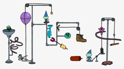 Rube Goldberg Machine Scissor Clipart , Png Download - Rube Goldberg Machine Illustration, Transparent Png, Transparent PNG