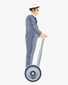 Happy Wheels Segway Guy, HD Png Download, Transparent PNG