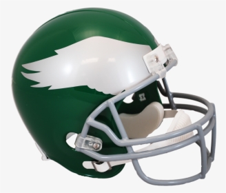 Philadelphia Eagles Vsr4 Authentic Throwback Helmet - Vintage Philadelphia Eagles Helmet, HD Png Download, Transparent PNG